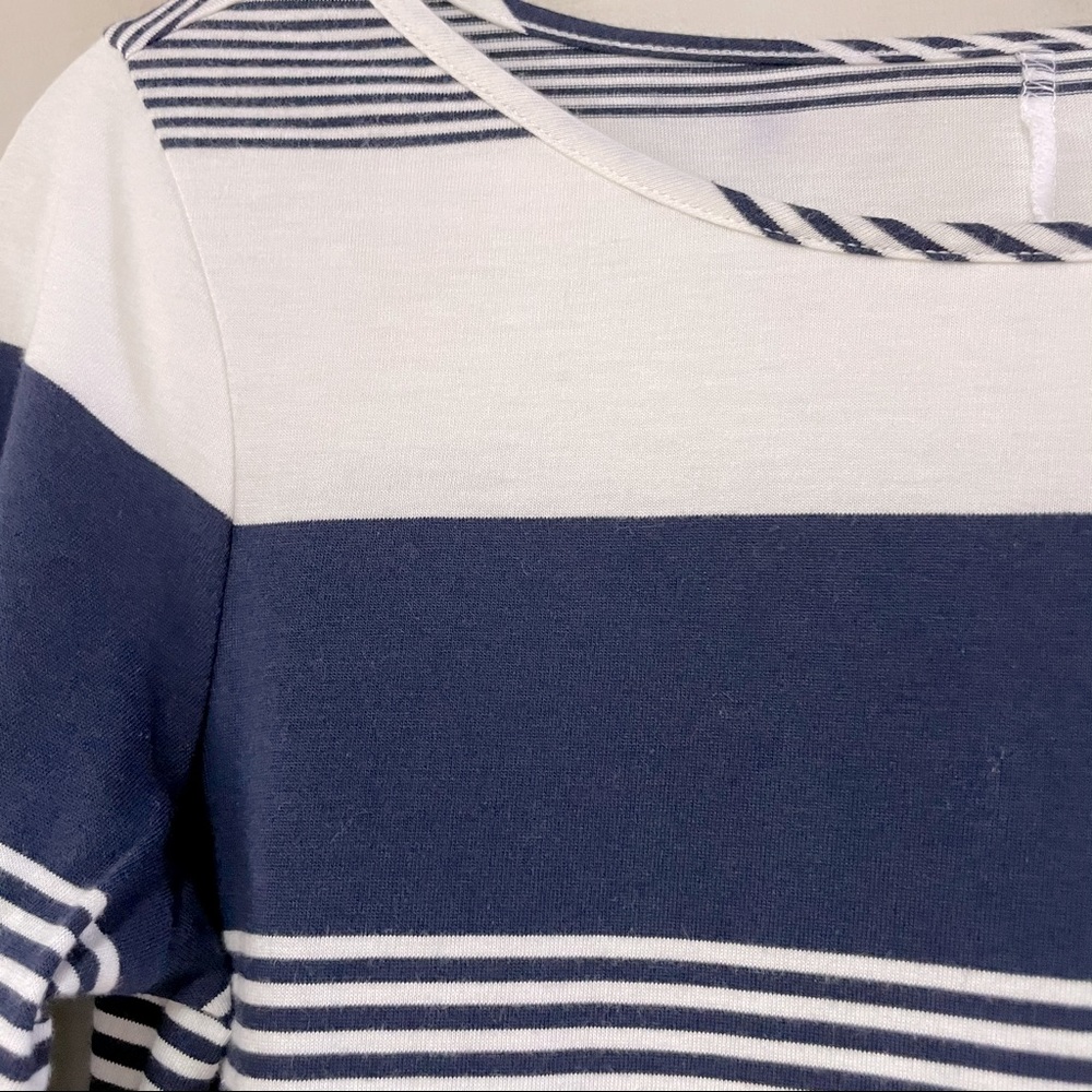 Lilly Pulitzer Navy White Marlowe Stripe Dress S - Picture 6 of 7